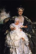 John Singer Sargent Mrs. Henry Phipps and Her Grandson Winston France oil painting artist